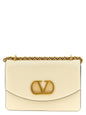Valentino Garavani White Calfskin Shoulder Bag