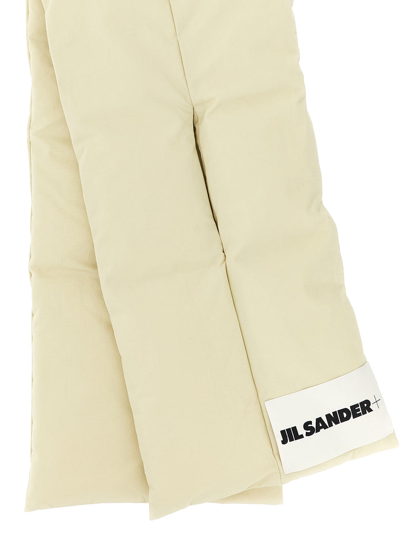 Jil Sander Beige Cotton Foulard - Iconic Accessory