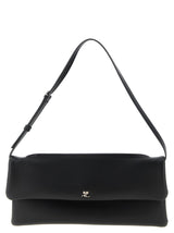 Courrèges Black Cowhide Clutch Bag - Timeless Elegance