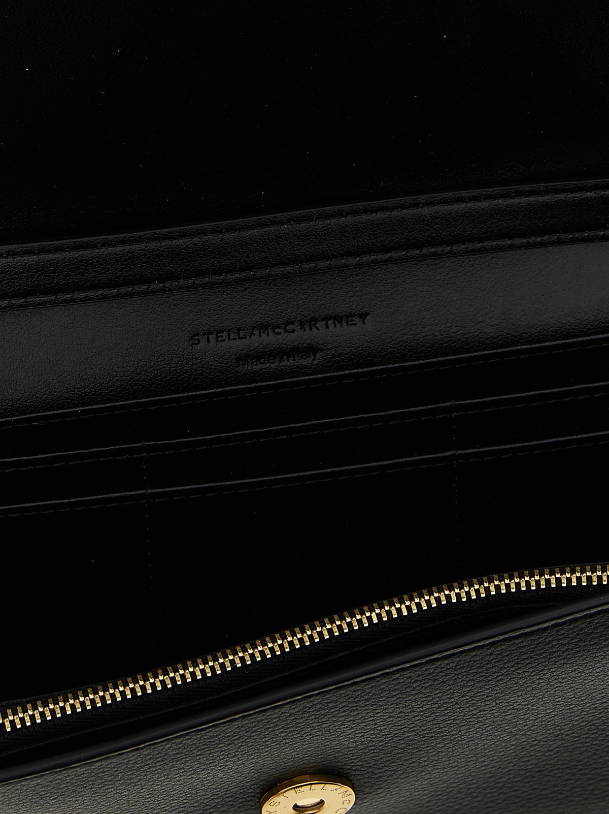 Stella McCartney Ryder Black Polyamide Cardholder