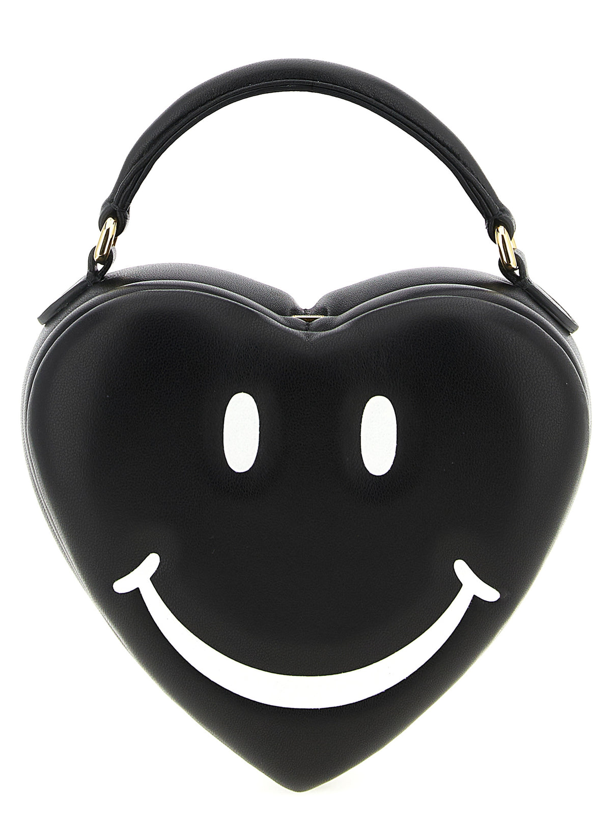 Moschino Love Me Black Polyester Handbag