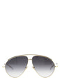 Gucci Gold Metal Sunglasses