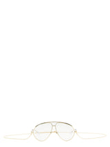 Gucci Gold Polyamide Aviator Sunglasses