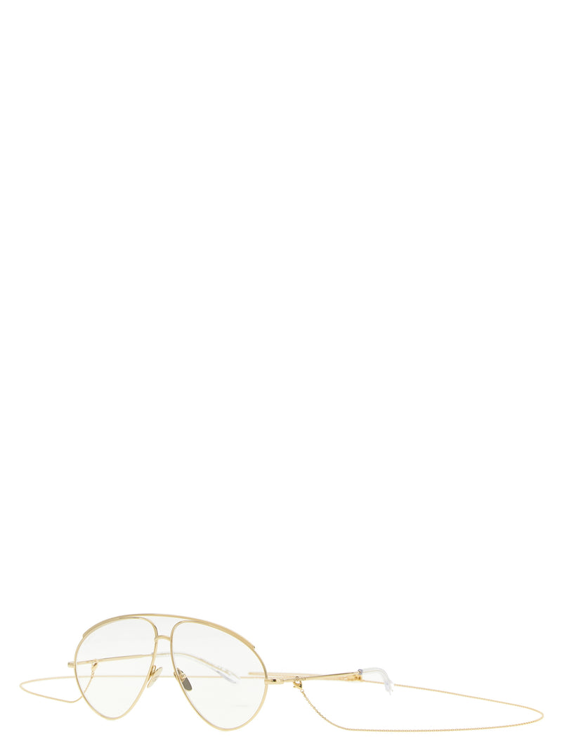 Gucci Gold Polyamide Aviator Sunglasses