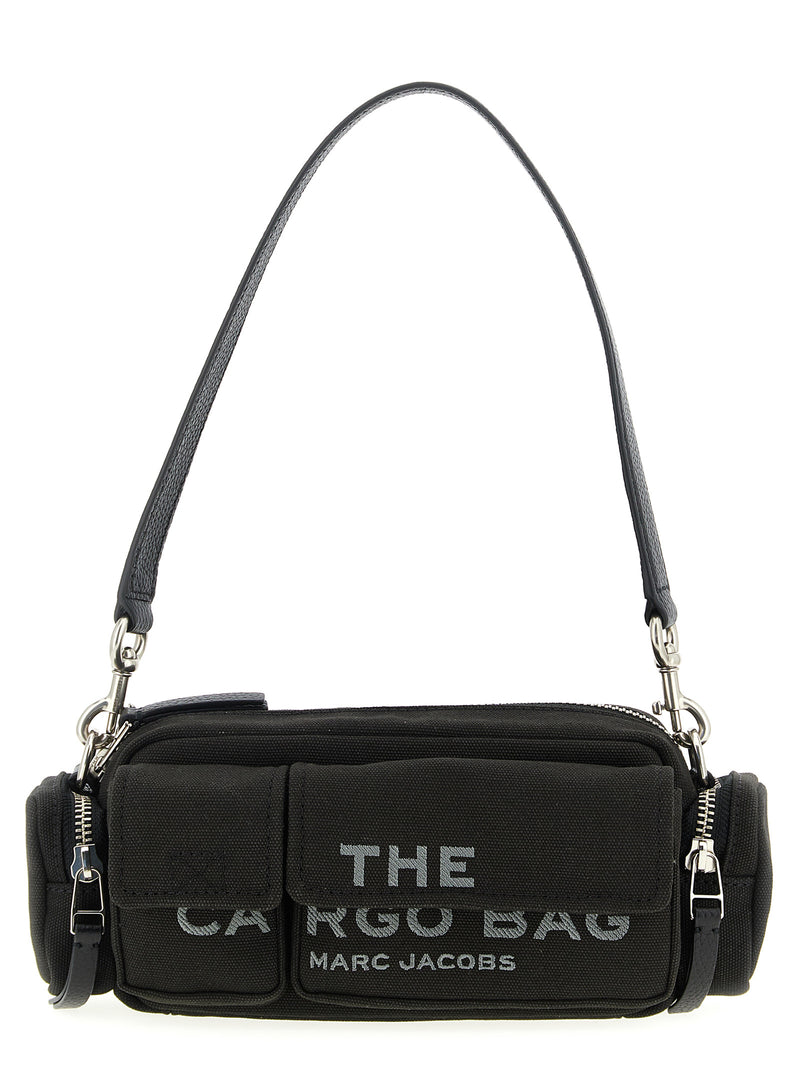 Marc Jacobs The Canvas Cargo Black Cotton Shoulder Bag