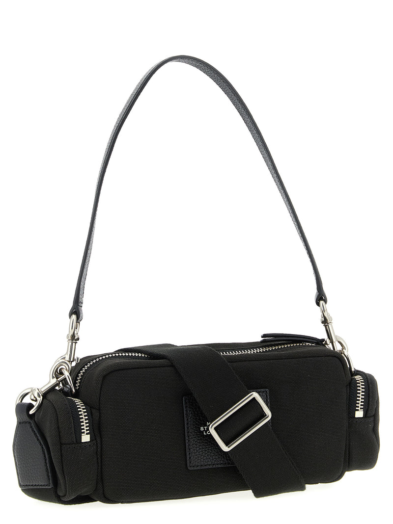 Marc Jacobs The Canvas Cargo Black Cotton Shoulder Bag