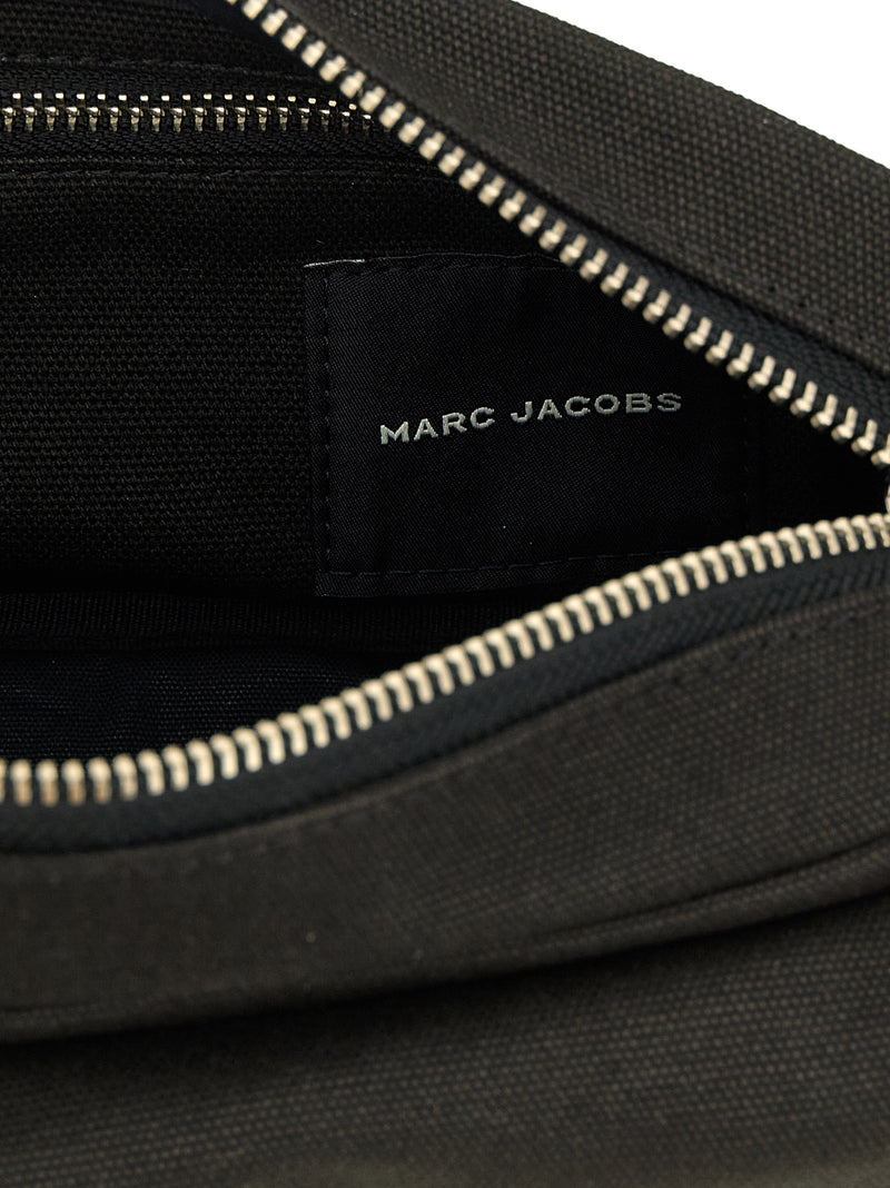 Marc Jacobs The Canvas Cargo Black Cotton Shoulder Bag