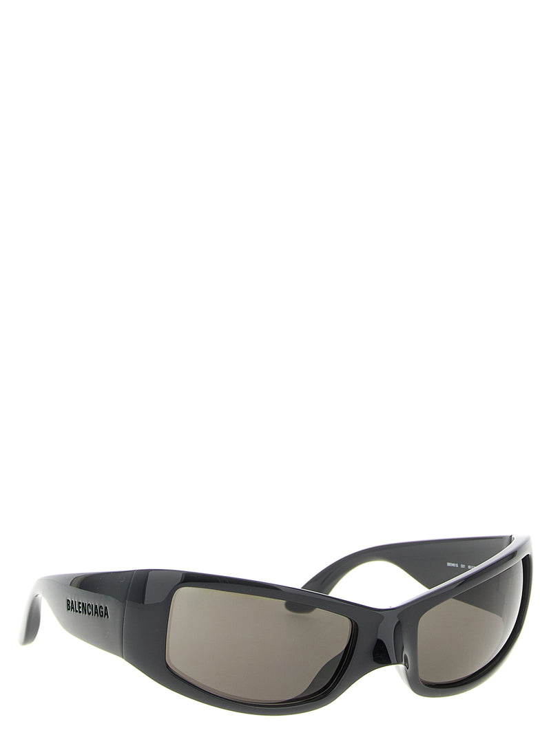 Balenciaga Raven Cat Black Polyamide Sunglasses