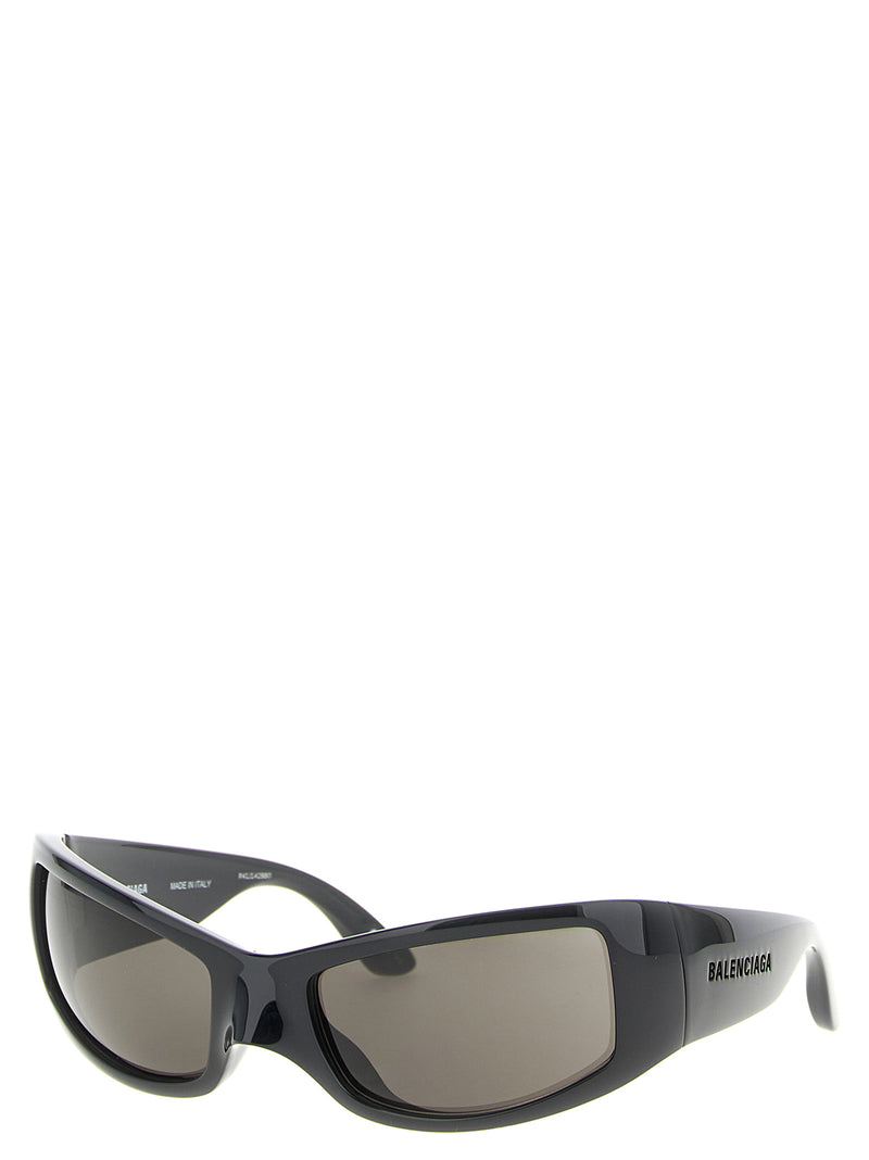 Balenciaga Raven Cat Black Polyamide Sunglasses