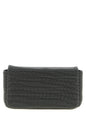 Brunello Cucinelli Black Leather Clutch Bag