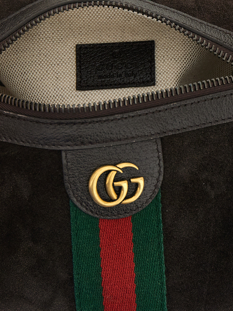 Gucci Ophidia Brown Calfskin Handbag