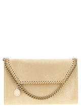 Stella McCartney Gold Shaggy Deer Vegan Cardholder