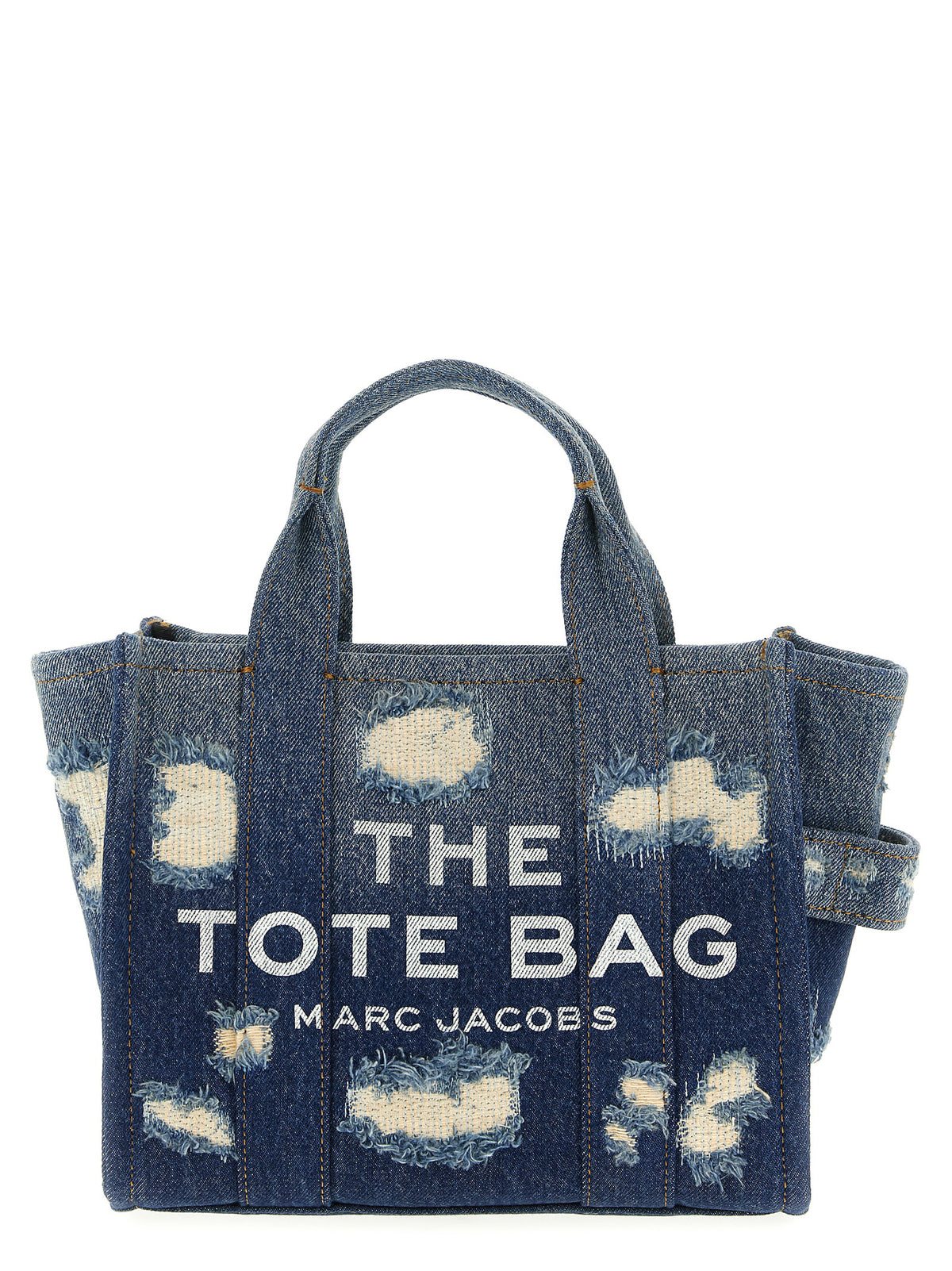 Marc Jacobs Blue Cotton Tote Bag - Stylish & Versatile