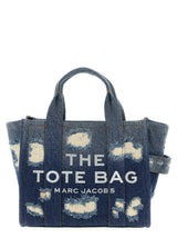Marc Jacobs Blue Cotton Tote Bag - Stylish & Versatile