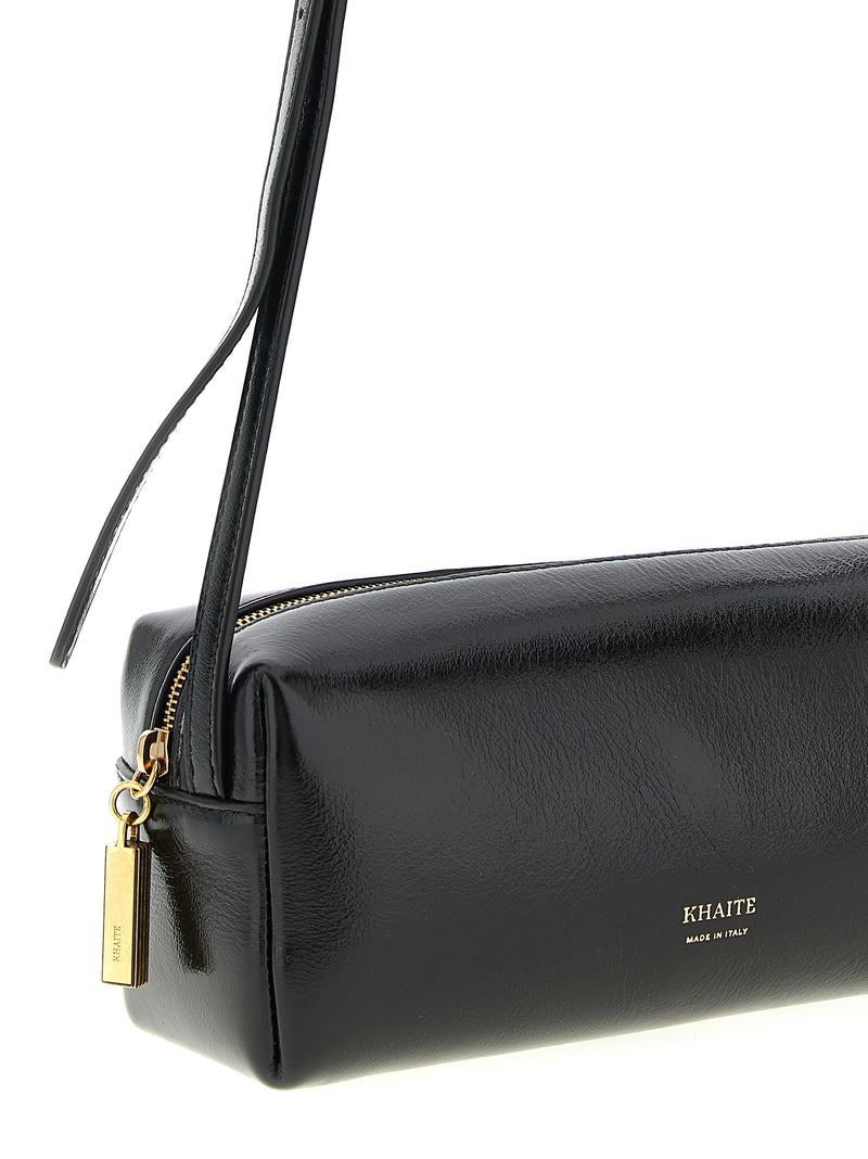 Khaite Kye Black Calfskin Mini Crossbody Bag