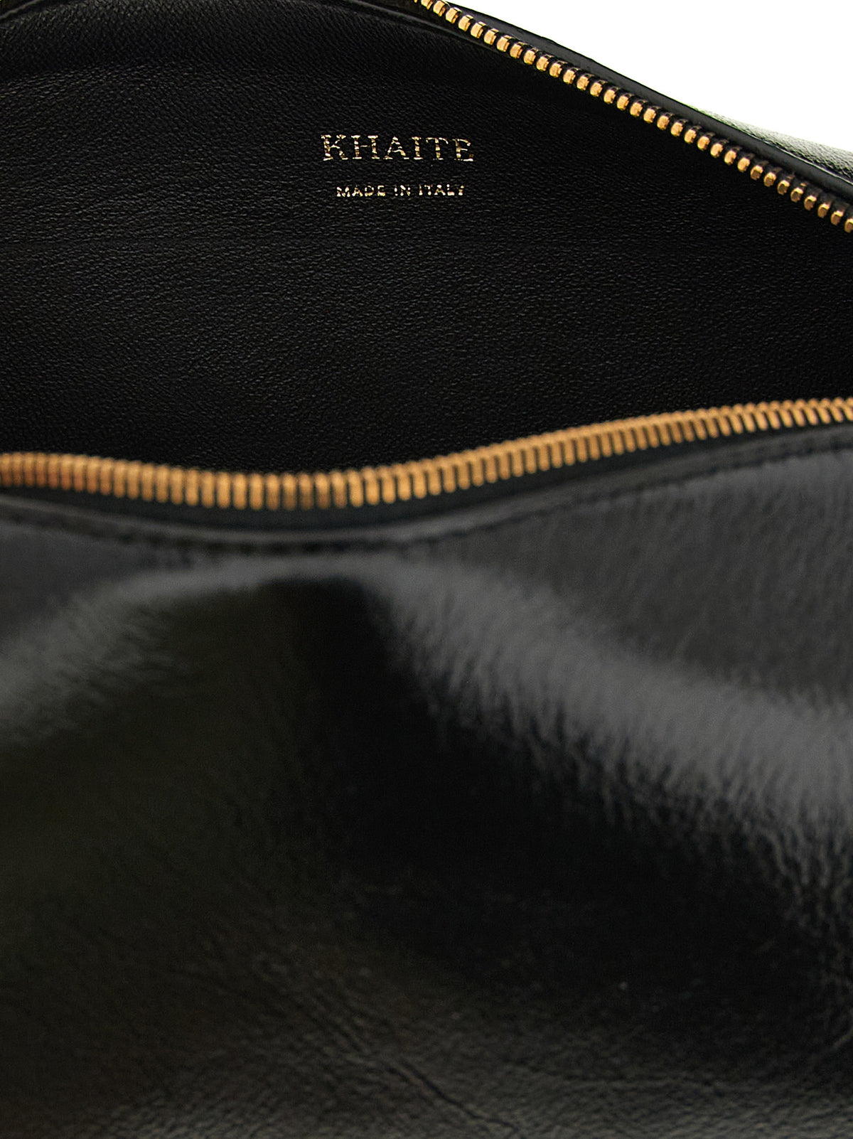 Khaite Kye Black Calfskin Mini Crossbody Bag