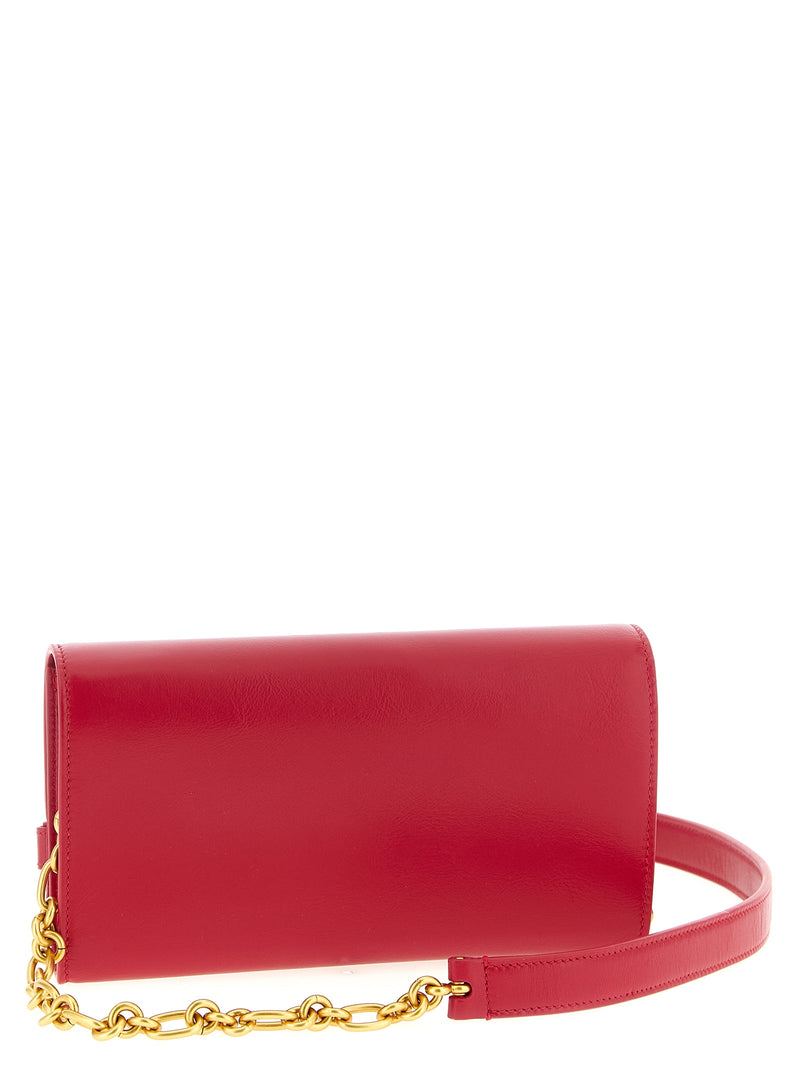Balmain Fuchsia Calfskin Cardholder - Shuffle Wallet
