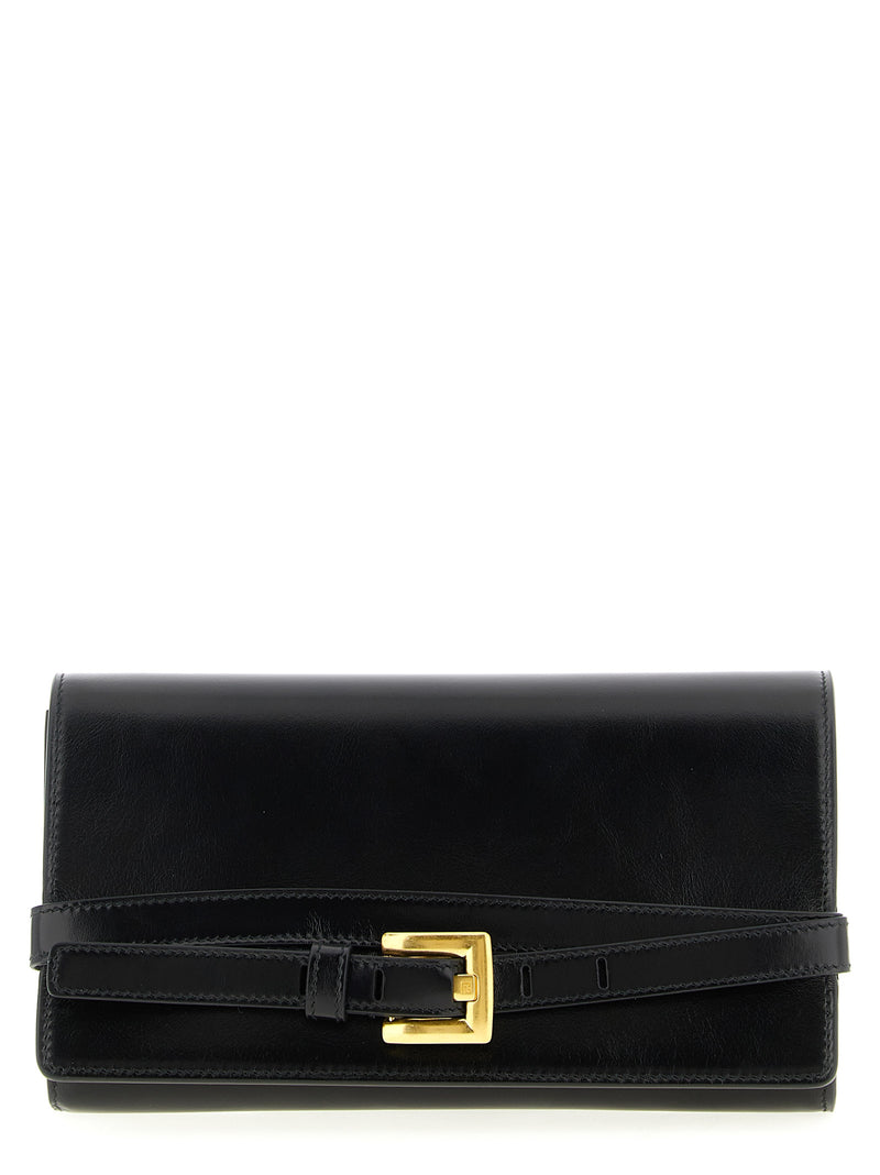 Balmain Black Calfskin Cardholder - Elegant & Versatile Accessory