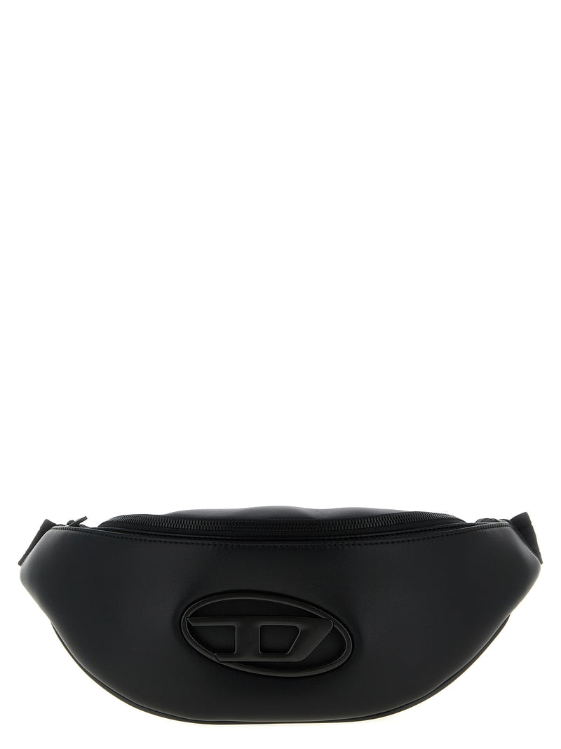 Diesel Holi-D Black Polyurethane Crossbody Bag
