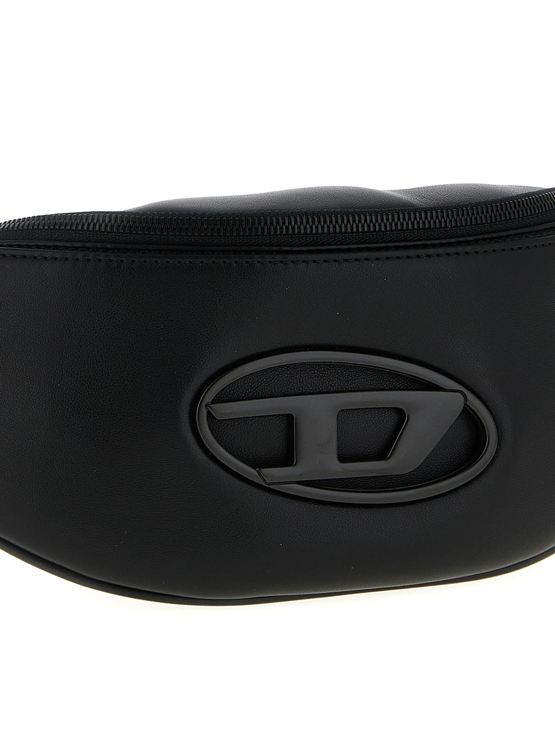 Diesel Holi-D Black Polyurethane Crossbody Bag