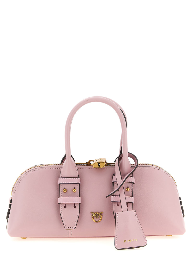 PINKO ‘Escape Baguette’ Multicolor Cowhide Handbag