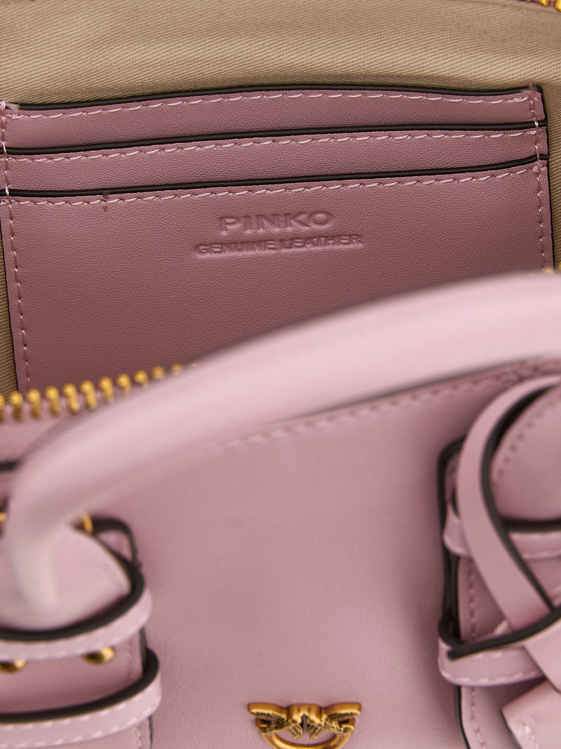 PINKO ‘Escape Baguette’ Multicolor Cowhide Handbag