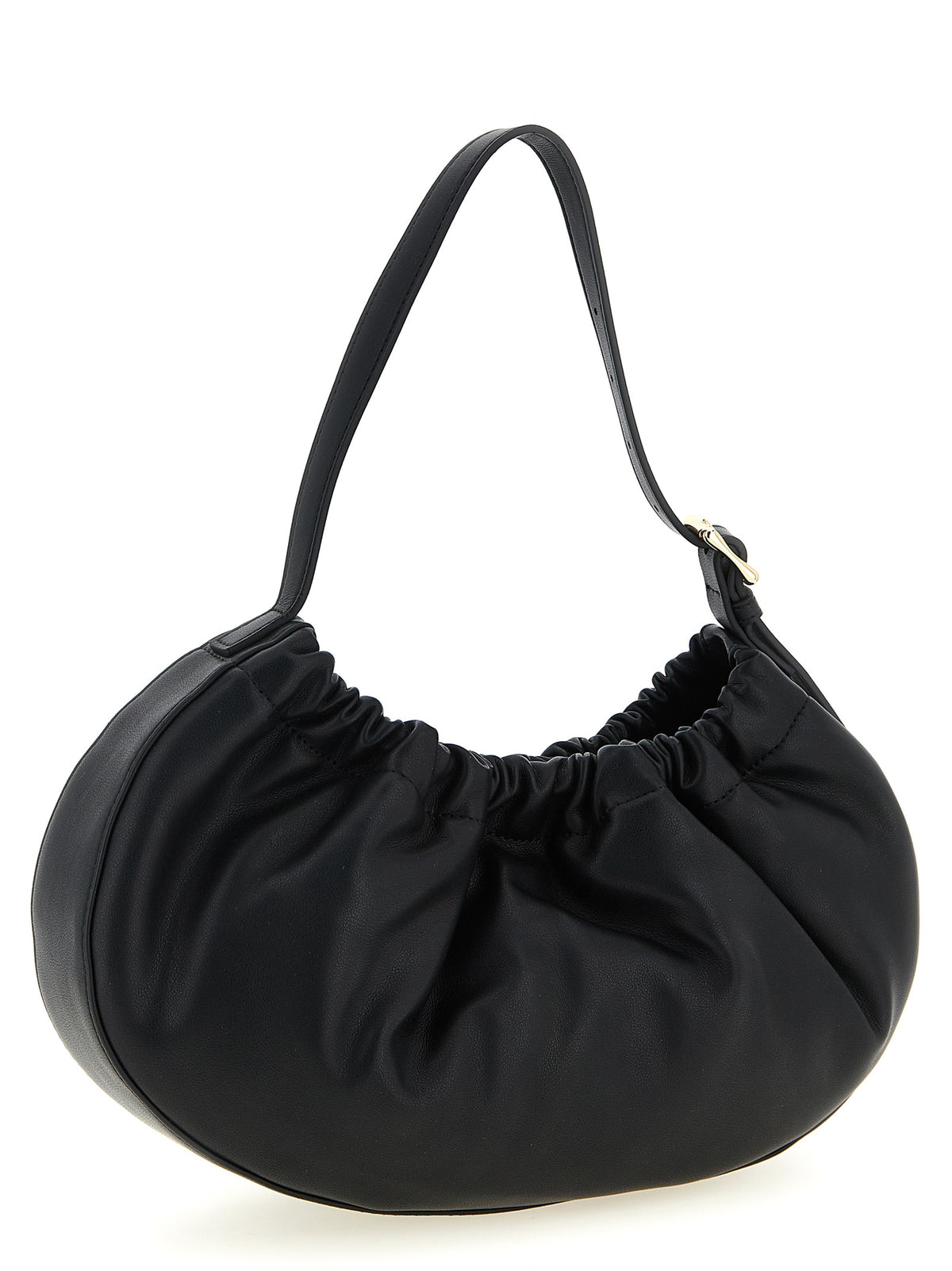 A.P.C. Ninon Hoop Black Shoulder Bag