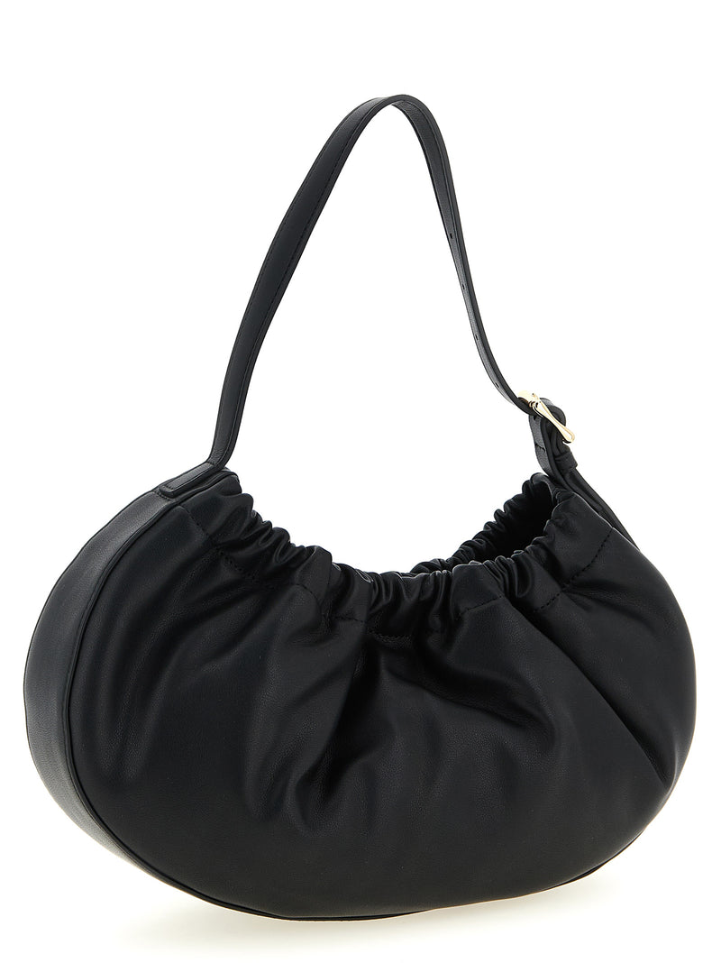 A.P.C. Ninon Hoop Black Shoulder Bag