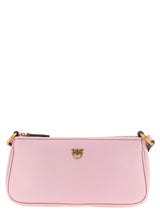 PINKO Half Moon Multicolor Cowhide Crossbody Bag