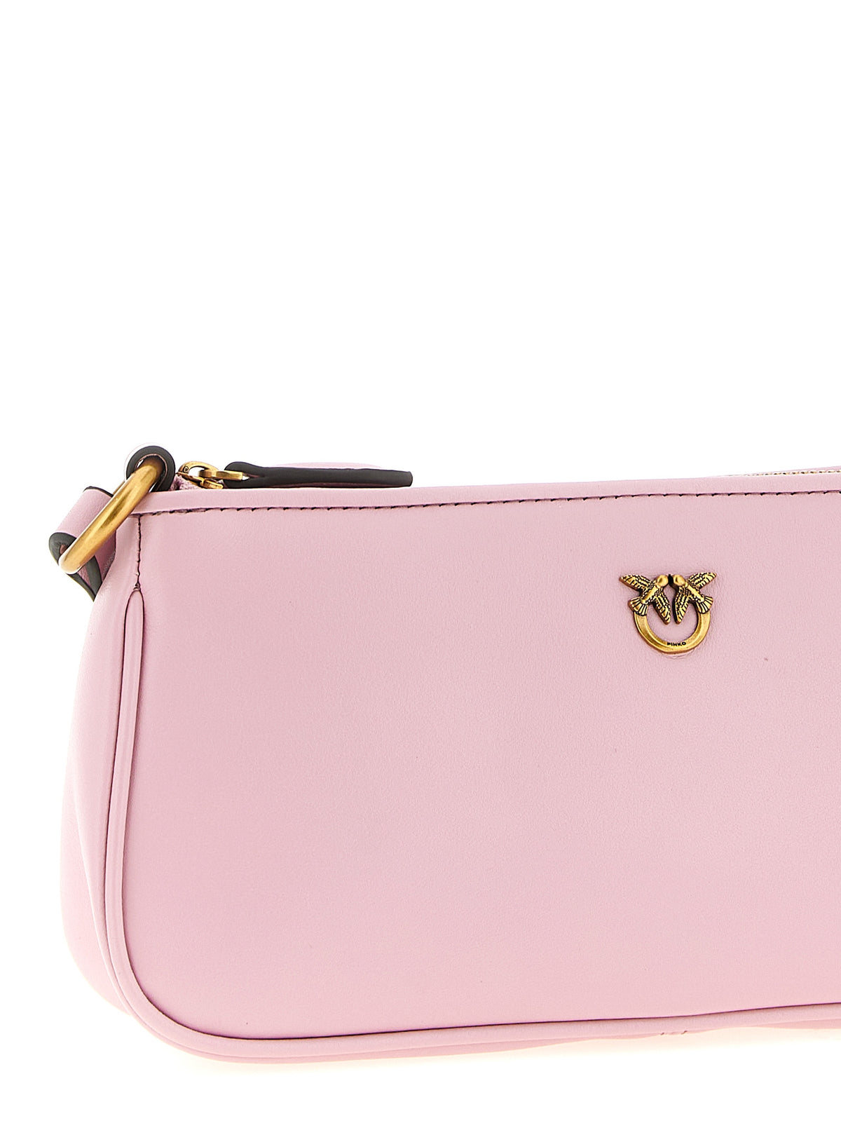 PINKO Half Moon Multicolor Cowhide Crossbody Bag