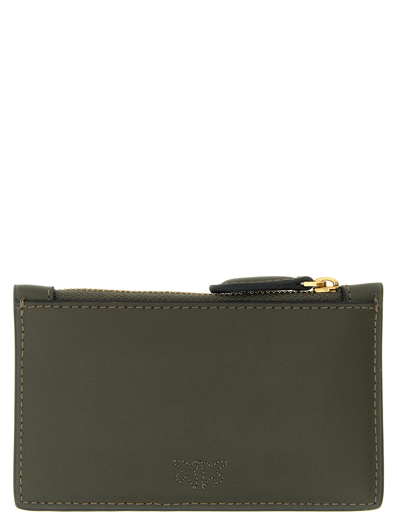 PINKO Bicolor Cowhide Cardholder