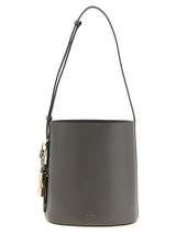 Furla Roxie Gray Calfskin Shoulder Bag