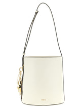 Furla Small ‘Roxie’ White Calfskin Shoulder Bag