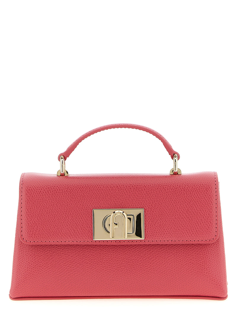 Furla 1927 Fuchsia Calfskin Crossbody Bag