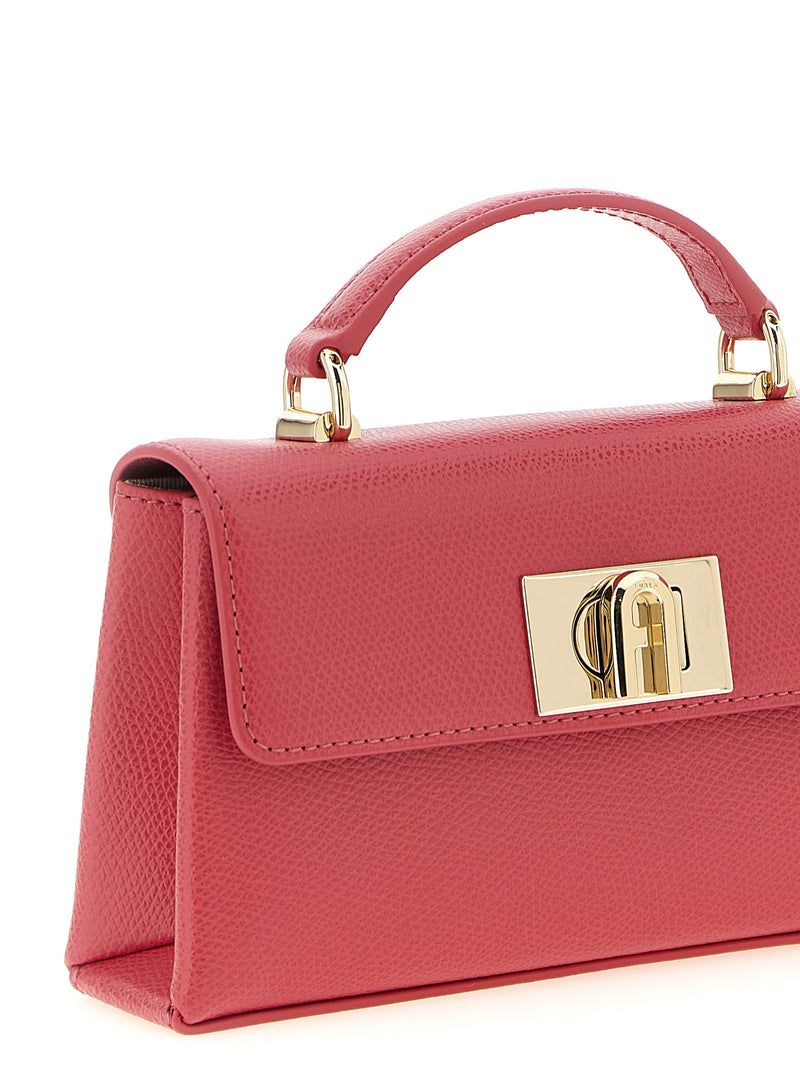 Furla 1927 Fuchsia Calfskin Crossbody Bag