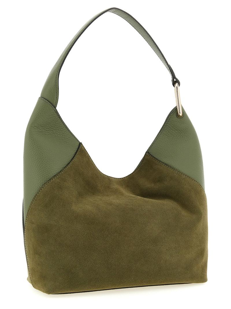 Furla Bicolor Calfskin Shoulder Bag - Lara Medium