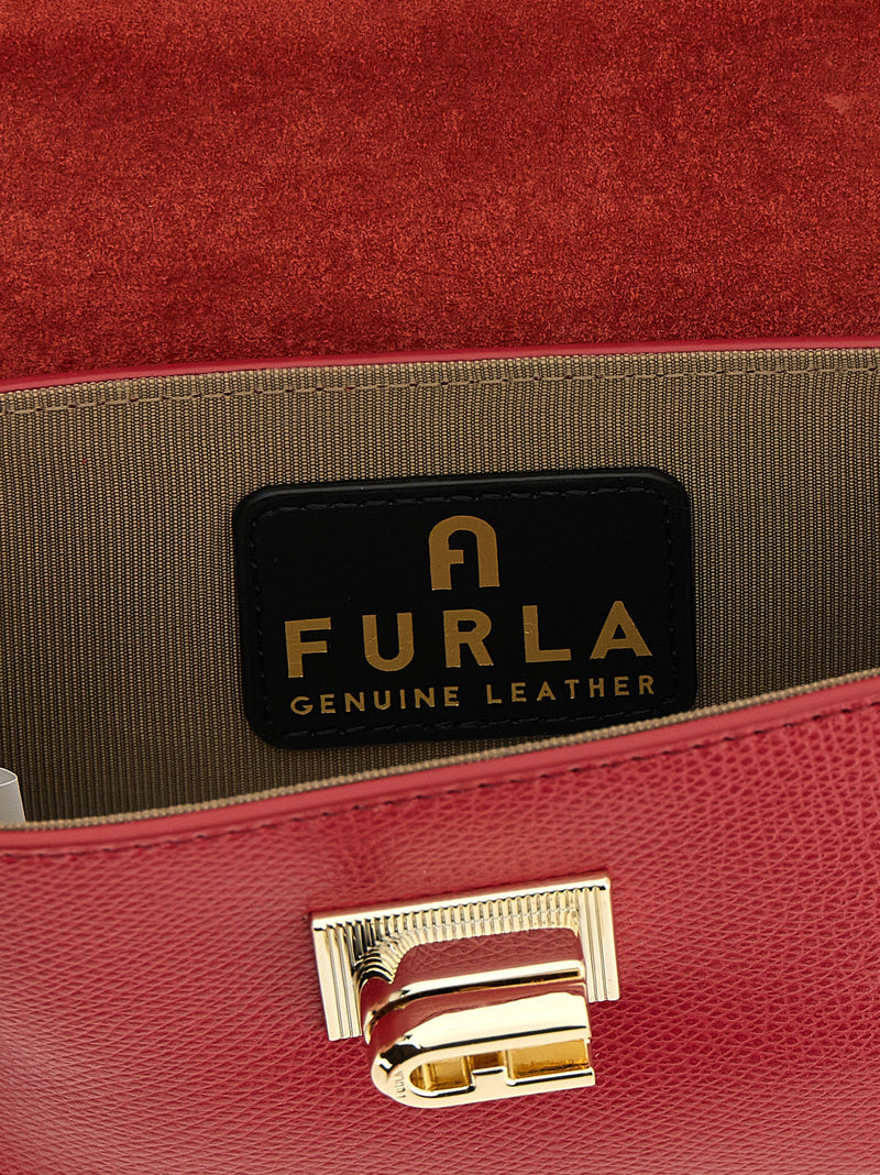 Furla 1927 Mini Multicolor Calfskin Crossbody Bag