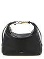 Furla Black Calfskin Shoulder Bag