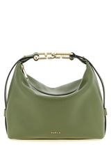 Furla Tonie Bicolor Calfskin Shoulder Bag - Green