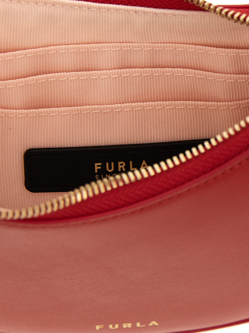 Furla Multicolor Calfskin Delizia Mini Shoulder Bag