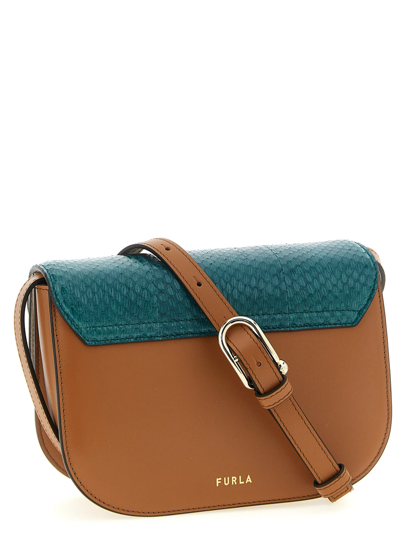 Furla Sfera Multicolor Lamb Leather Crossbody Bag