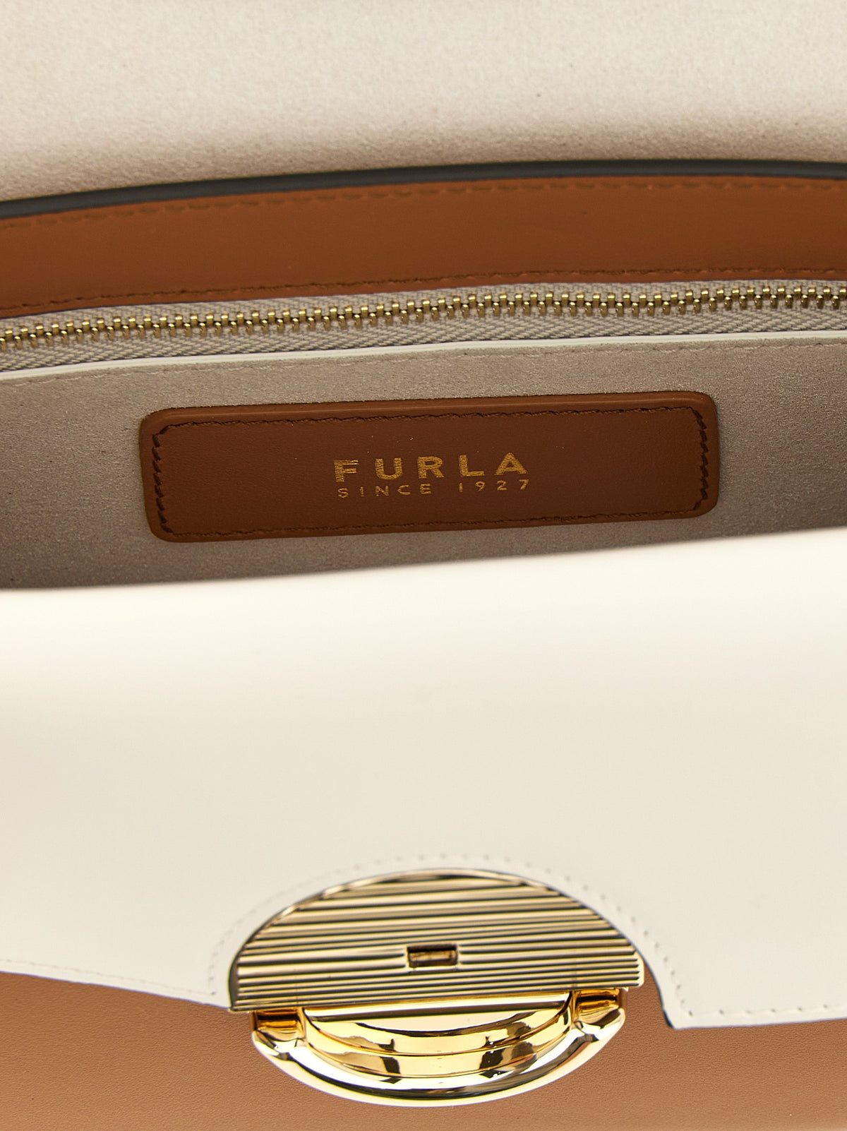 Furla Sfera Multicolor Lamb Leather Crossbody Bag