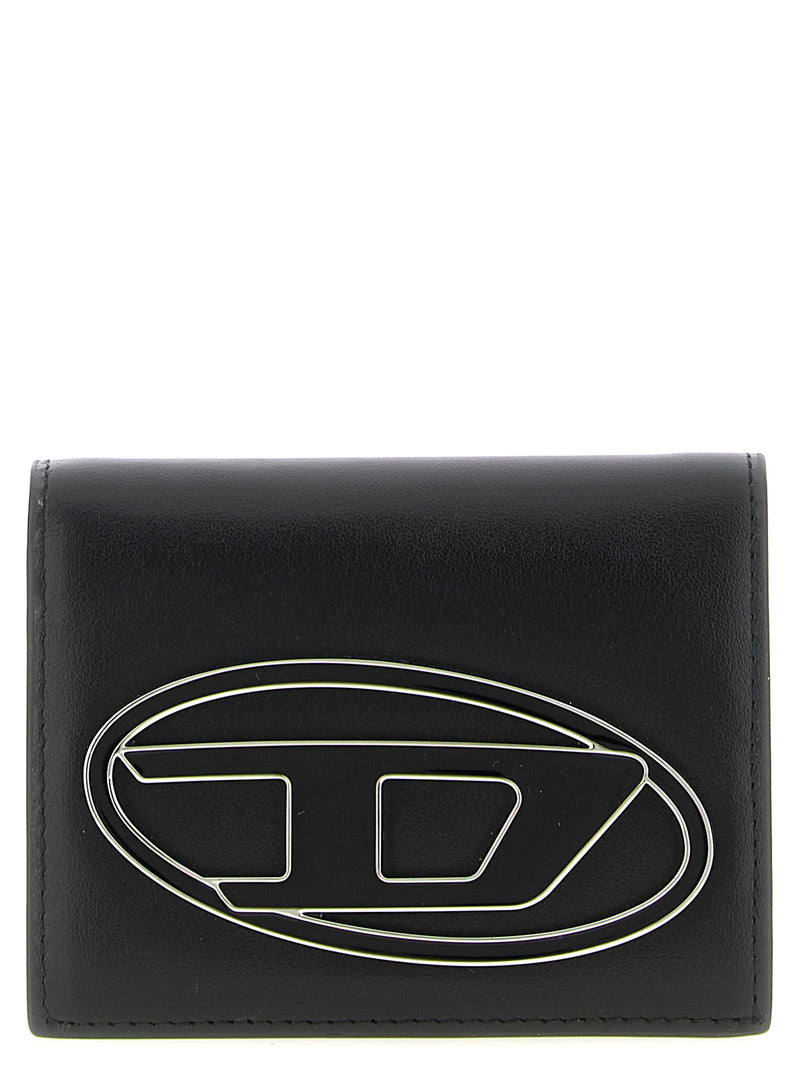 Diesel Holi-D Black Polyurethane Cardholder