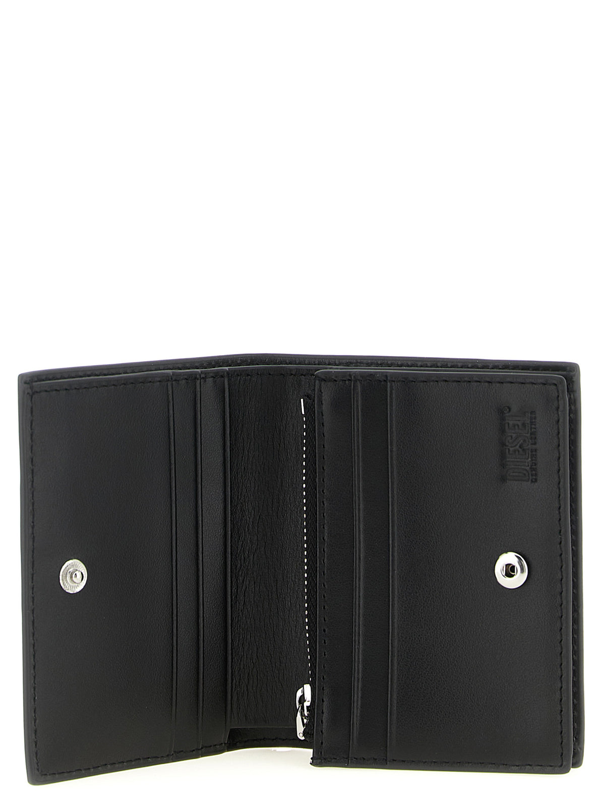 Diesel Holi-D Black Polyurethane Cardholder