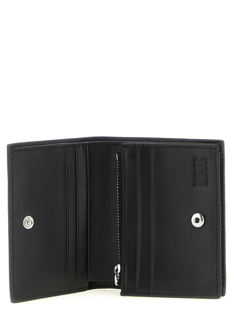 Diesel Holi-D Black Polyurethane Cardholder