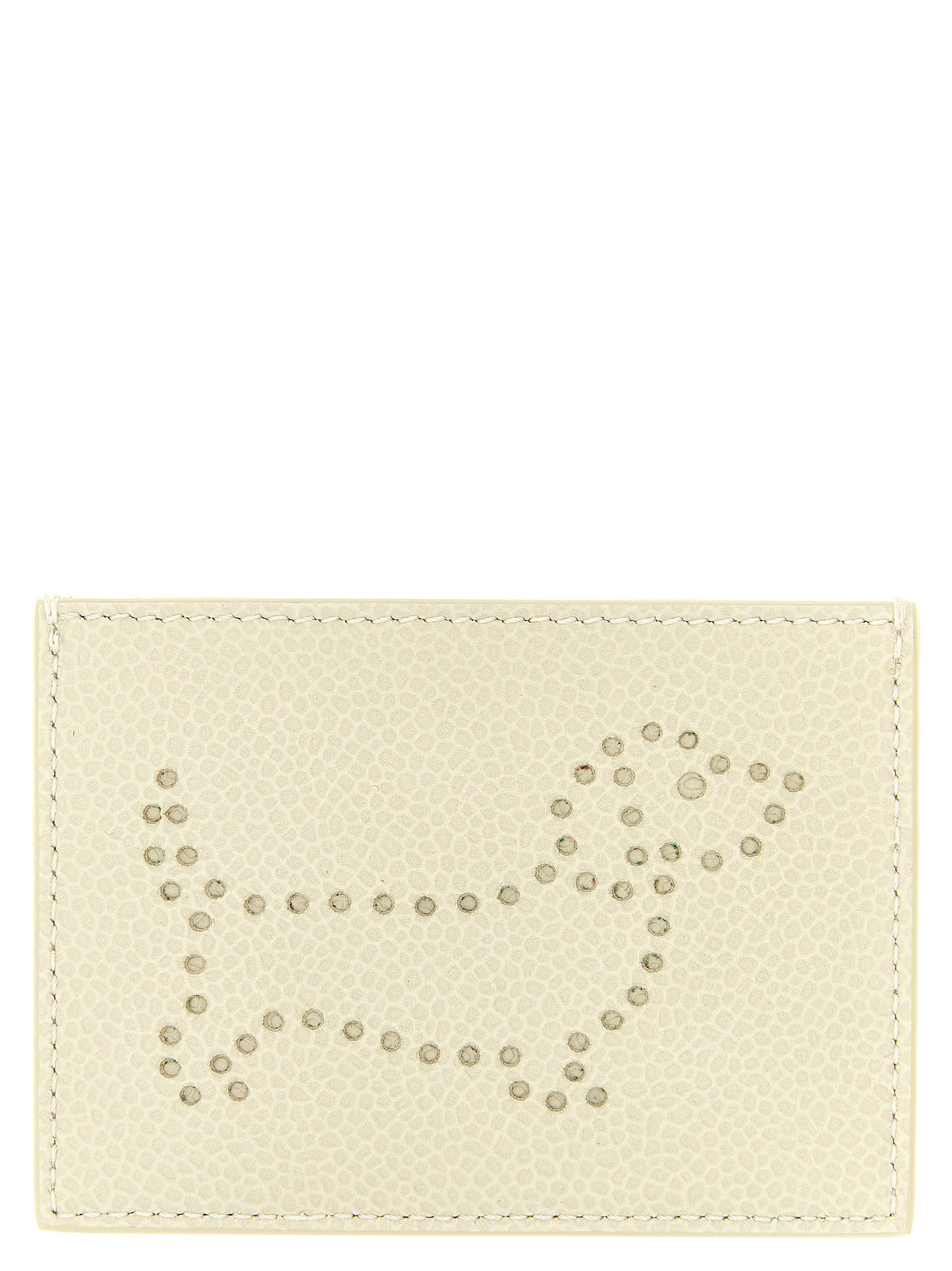 Thom Browne Beige Calfskin Cardholder - Luxury and Practicality