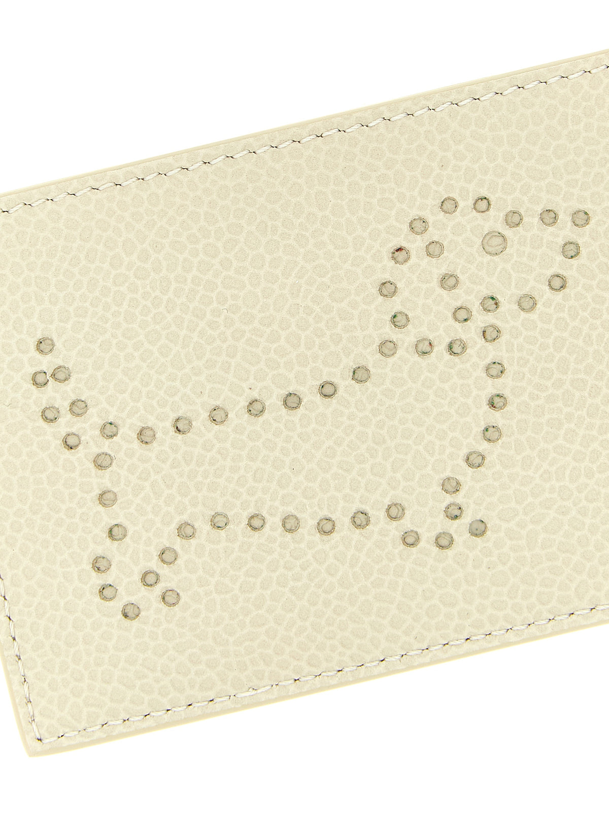 Thom Browne Beige Calfskin Cardholder - Luxury and Practicality