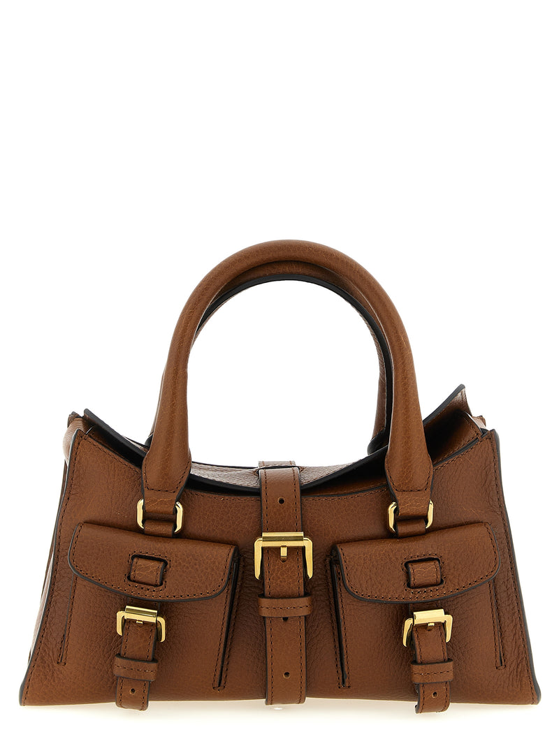 Mulberry Roxanne Mini Brown Calfskin Handbag