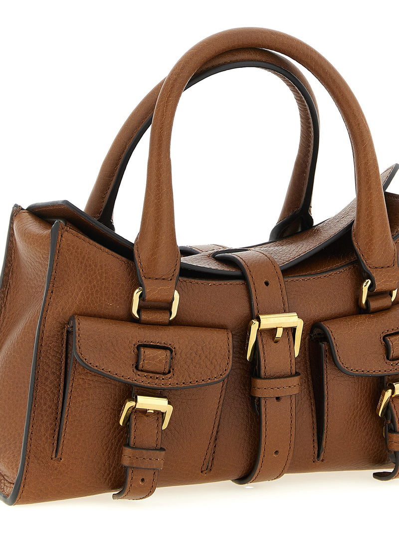 Mulberry Roxanne Mini Brown Calfskin Handbag