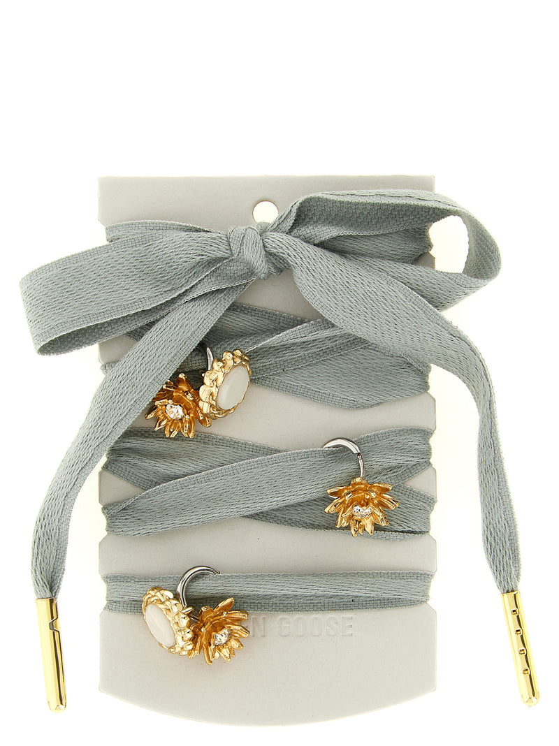 Golden Goose Gray Cotton Broch